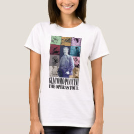 Giacomo Puccini The Operas Tour Concerto T-Shirt