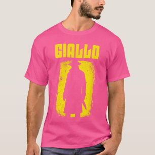 Giallo-Horror-Mystery-Killer-Vintage-Design retro T-Shirt