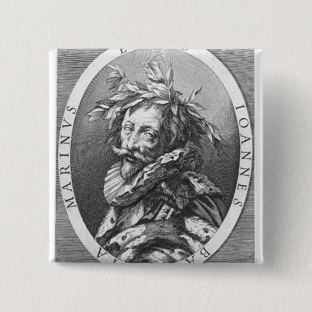 Giambattista Marino Button (Vorderseite)