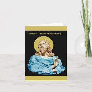 Gian Lorenzo Bernini Büste von Christus 1679 Dankeskarte