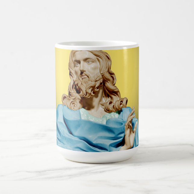 Gian Lorenzo Bernini Büste von Christus 1679 Kaffeetasse (Mittel)