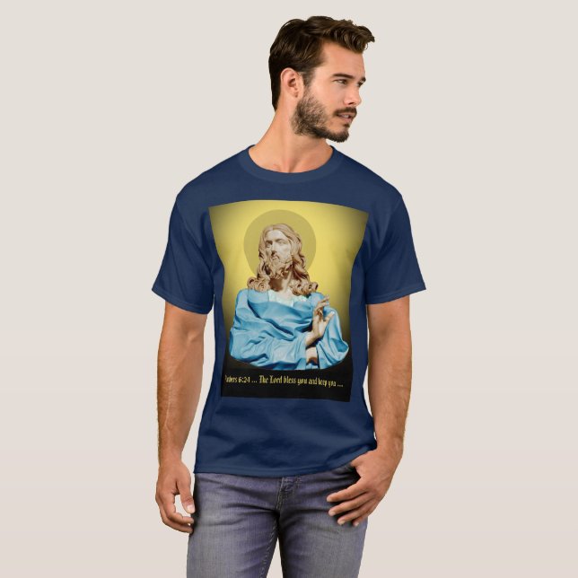 Gian Lorenzo Bernini Büste von Christus 1679 T-Shirt (Vorne ganz)