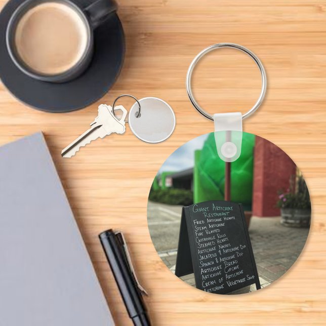 Giant Artichoke - Castroville CA Schlüsselanhänger (Von Creator hochgeladen)