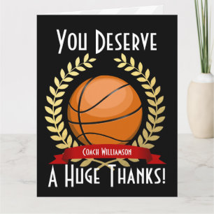 Giant Basketball Coach Danke Black