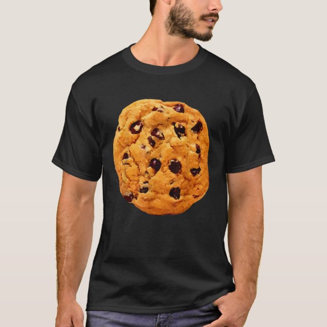 Giant Chocolate Chip Cookie  T-Shirt (Vorderseite)