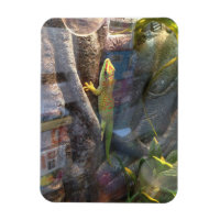 Giant Day Gecko Magnet