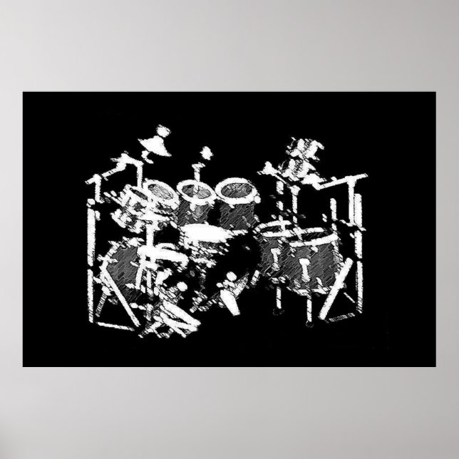 Giant Drum Poster (Vorne)