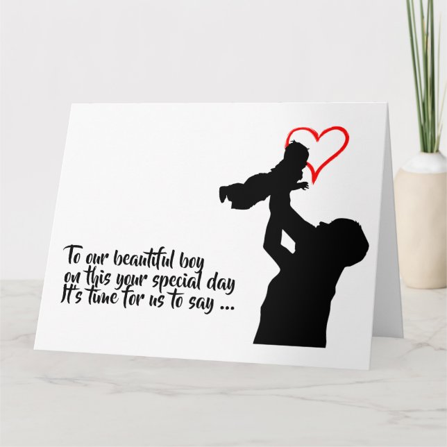 Giant Funny 21e, 30e carte d'anniversaire pour le  (Devant)