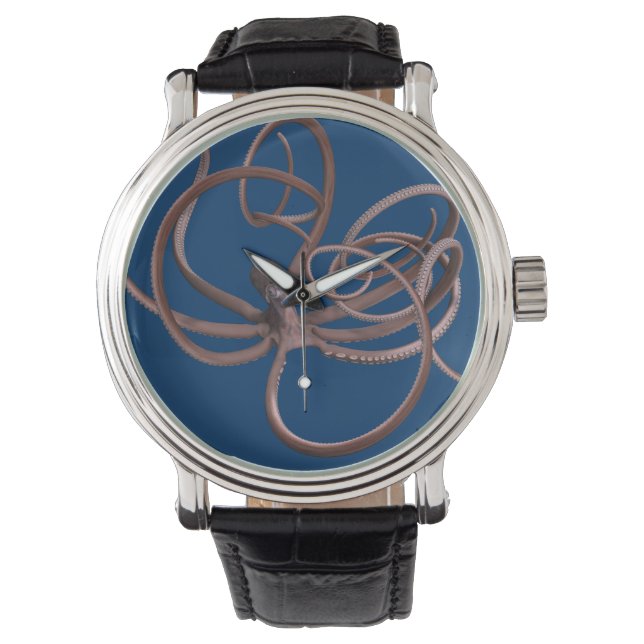 Giant Kraken Armbanduhr (Vorderseite)