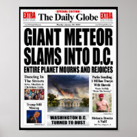 Giant Meteor Slams DC - Funny Anti Trump Fake News