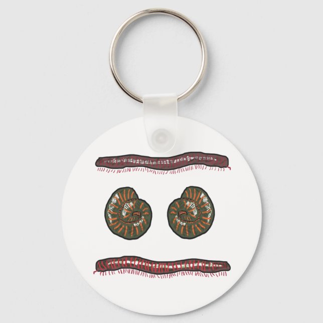 Giant Millipede Schlüsselanhänger (Vorderseite)