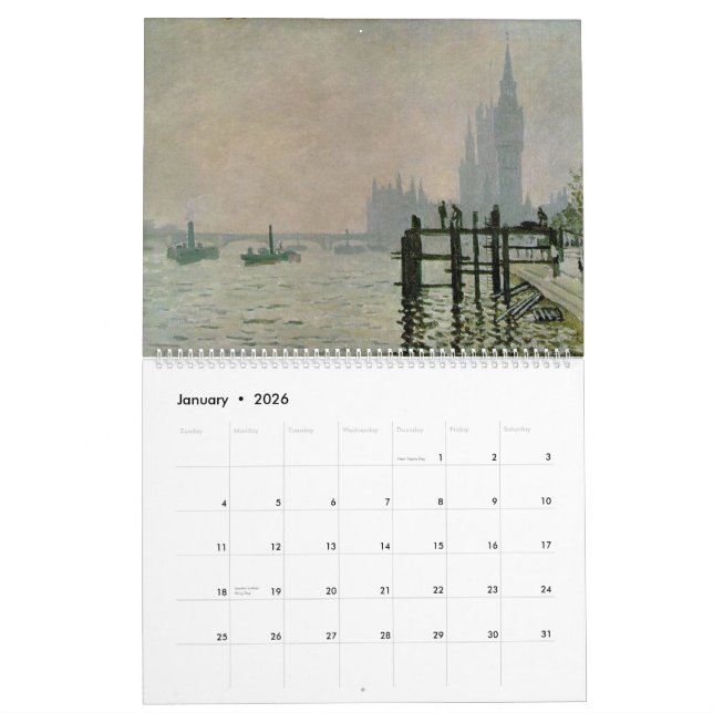 Giant Monet 2015 Kalender (Jan 2026)