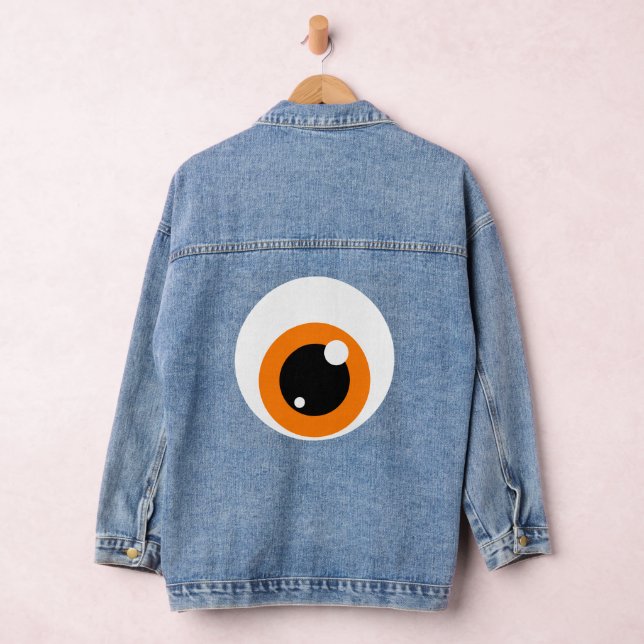 Giant Monster Eye Denim Jacket Jeansjacke (Hangar)