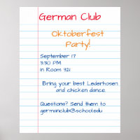 Giant Note Paper Colos Ankündigung Memo