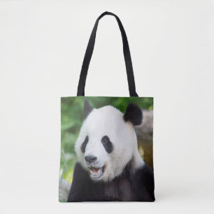 Giant Panda Eating Bamboo Tasche