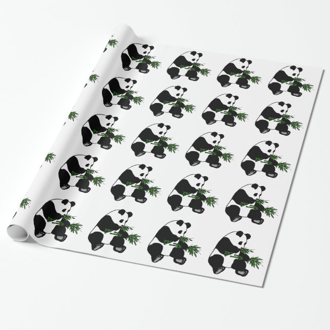 Giant Panda Geschenkpapier (Ungerollt)