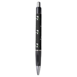Giant Panda isst Bamboo Black Kugelschreiber