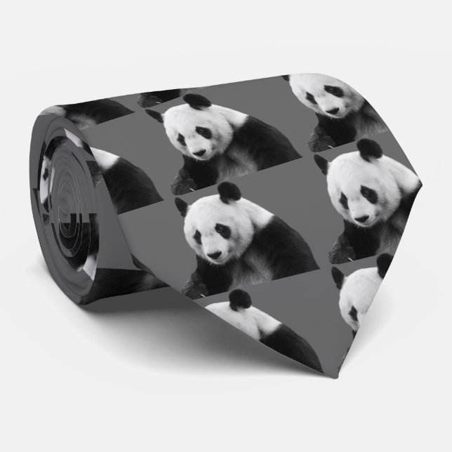 Giant Panda Krawatte (Gerollt)