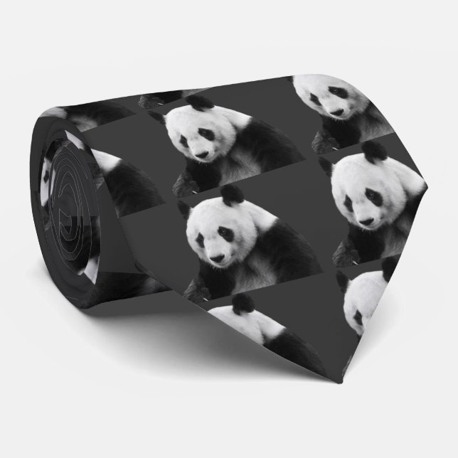 Giant Panda Krawatte (Gerollt)