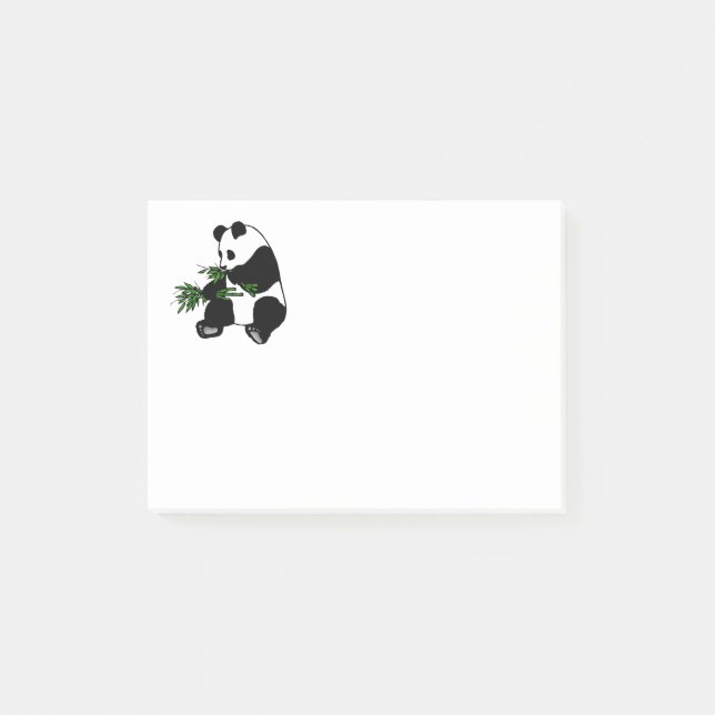 Giant Panda Post-it Klebezettel (Vorderseite)