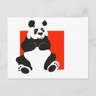 Giant Panda Postkarte