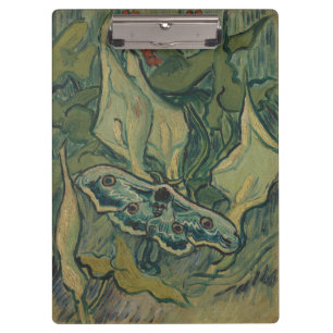 Giant Peacock Moth (1889) von Vincent van Gogh Klemmbrett