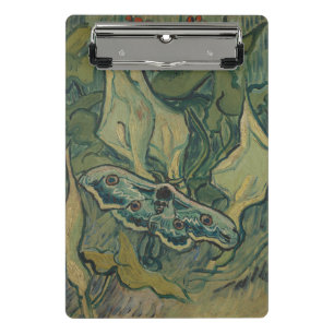 Giant Peacock Moth (1889) von Vincent van Gogh Mini Klemmbrett