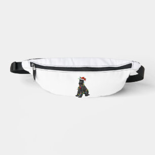 Giant Schnauzer Lover Xmas Santa Giant Schnauzer C Bauchtasche