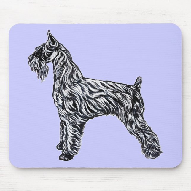 Giant Schnauzer Mousepad (Vorne)