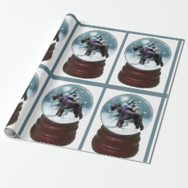 Giant Schnauzer Weihnachten Geschenkpapier