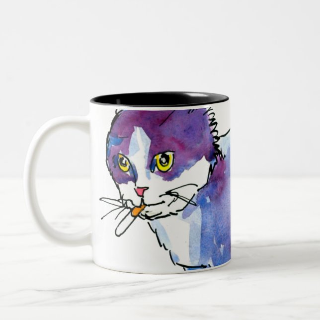 Giant Scribbles Mug Zweifarbige Tasse (Links)