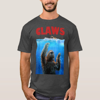 Giant Sloth Terrorizing Swimmer, Vorsicht vor Klau T-Shirt