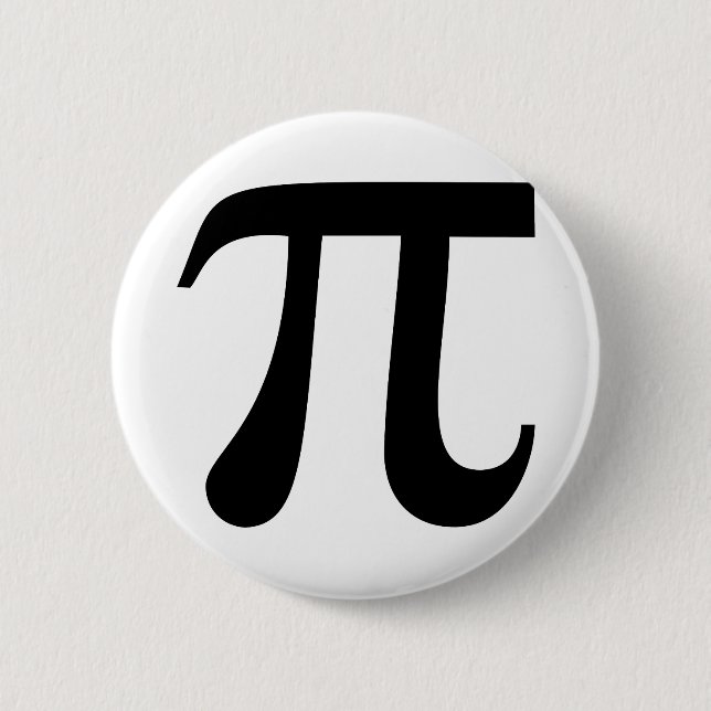 Giant-Symbol "Pi" Button (Vorderseite)