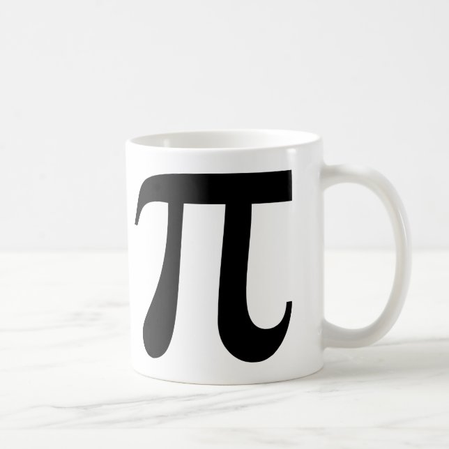 Giant-Symbol "Pi" Kaffeetasse (Rechts)