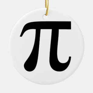 Giant-Symbol "Pi" Keramik Ornament