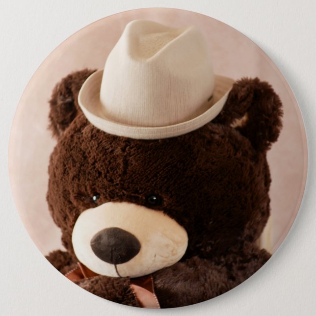 Giant Teddy Bear und Hat Button (Vorderseite)