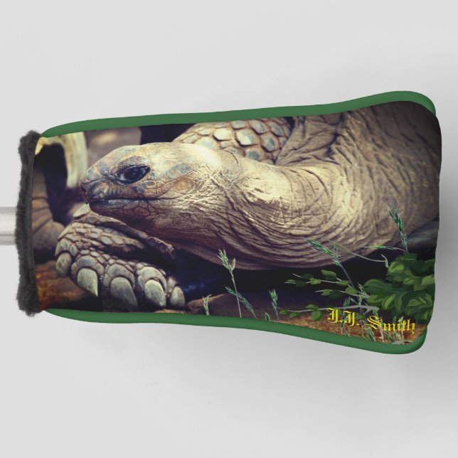 Giant Tortoise Animal Turtle Trendy Golf Headcover (Vorderseite)