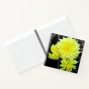 Giant Yellow Dahlias Notizbuch