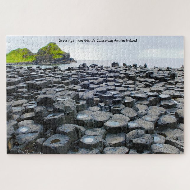 Giant's Causeway Antrim Irland. Jigsaw Puzzle (Horizontal)