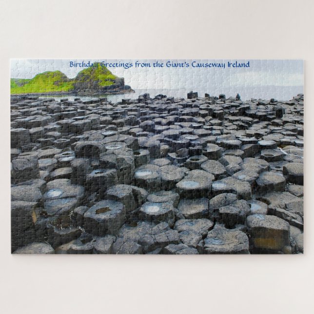 Giant's Causeway Antrim Irland. Jigsaw Puzzle (Horizontal)