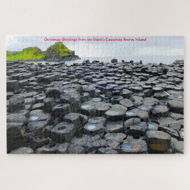 Giant's Causeway Antrim Irland. Jigsaw Puzzle (Horizontal)
