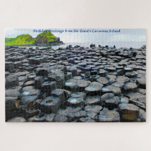 Giant's Causeway Antrim Irland. Puzzle