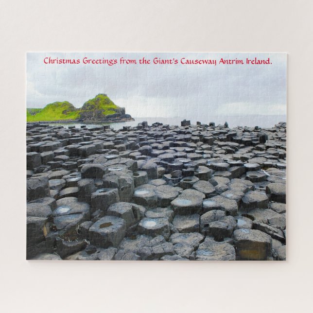 Giant's Causeway Antrim Irlande. Jigsaw Puzzle (Horizontal)