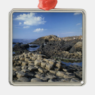 Giants Causeway, County Antrim, Nordirland Silbernes Ornament