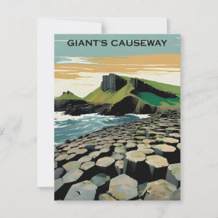 Giant's Causeway Irland Postkarte