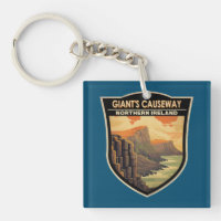 Giants Causeway Irlande du Nord Voyage Vintage