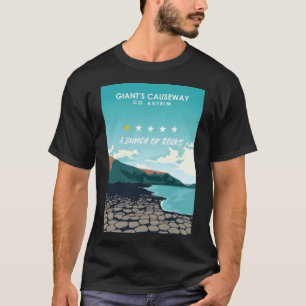 Giant's Causeway One Star Review Nordirland T-Shirt
