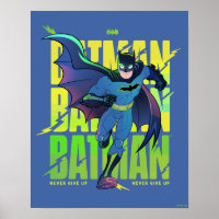 Gib Batman nie auf, der mit Grafik läuft