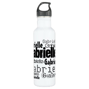 Gib deinen Namen drüber. Trinkflasche