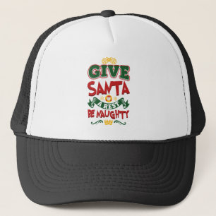 Gib dem Weihnachtsmann eine Erholung... Sei unvors Truckerkappe